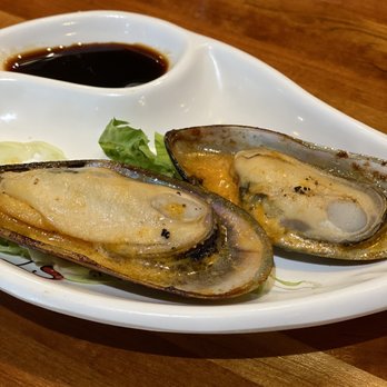 Sushi Taku - Baked mussels - Japanese Near Me - Chicago, Illinois Sushi Taku - Baked mussels - Japanese Near Me - Chicago, Illinois