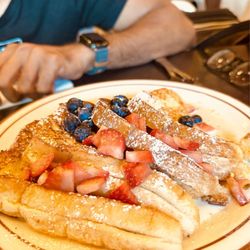 Mirchi Cafe and Masala Pizza, Halal American & Desi Restaurant - Shahi tukda French toast