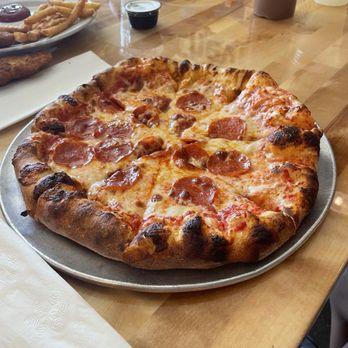 Smokey and the Brisket - Pepperoni Pizza (SMALL) - Barbeque Near Me - La Mesa, California
