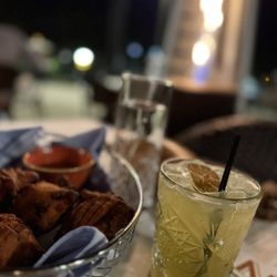 Savannah Oyster - Outside patio has wonderful ambience.