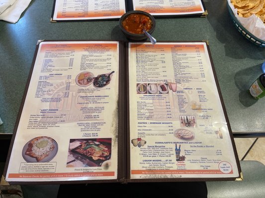 Menu photo 2 Guanajuato Mexican Milwaukee, WI