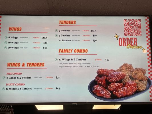Menu photo 4 Calvin's Korean Hot Chicken La Jolla, CA