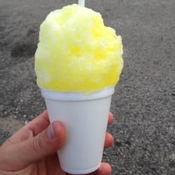 Tad's Tropical Sno - Regular Piña Colada.