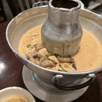 Thai Bamboo - Tom Kha Chicken tastes like toes and cheese pizza. Everything was so cold. - Thai Near Me - Northridge, California Thai Bamboo - Tom Kha Chicken tastes like toes and cheese pizza. Everything was so cold. - Thai Near Me - Northridge, California