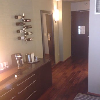 Dana Hotel & Spa - Arty wine bottles are a nice touch for wall decor - Hotels Near Me - Chicago, Illinois