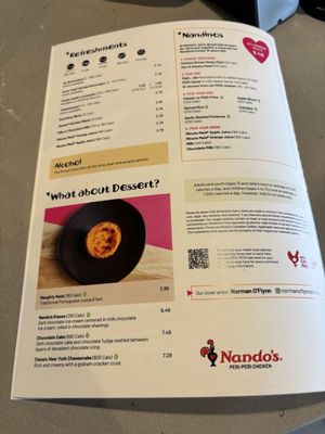 Menu photo 1 Nando's Peri-Peri Coquitlam, BC
