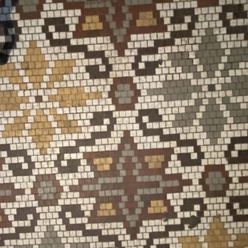 Luigi's Bar - Original floor tile 1909 gorgeous flooring - Sports Bars Near Me - Calumet, Michigan