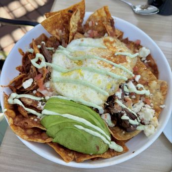 Veranda Restaurant - Beef Birria Chilaquiles - American Near Me - San Diego, California Veranda Restaurant - Beef Birria Chilaquiles - American Near Me - San Diego, California