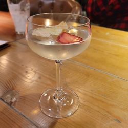 Pleased To Meet You - Lychee and strawberry margarita