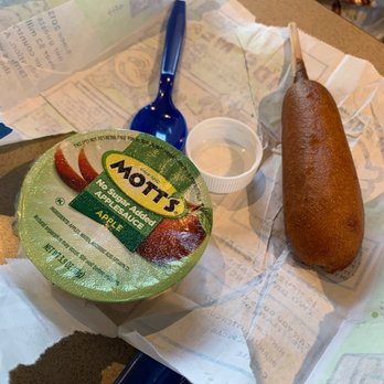 Culver's - Kids corn dog and apple sauce - Burgers Near Me - Phoenix, Arizona