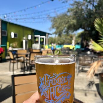 Good Hops Brewing - Merry raspberry saison - Breweries Near Me - Carolina Beach, North Carolina
