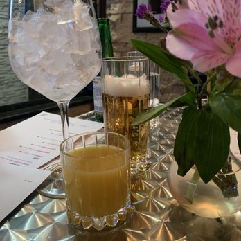 Yara - Orange Juice (with some vodka in a cup lol) - Lebanese Near Me - New York, New York