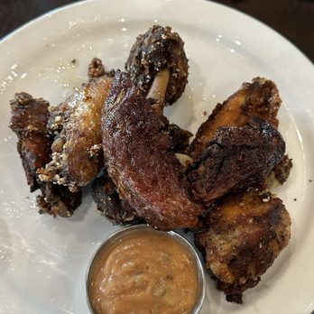 Saddlehill Winery & Farmhouse Kitchen - Pastrami-style wings - Wine Tasting Room Near Me - Voorhees Township, New Jersey Saddlehill Winery & Farmhouse Kitchen - Pastrami-style wings - Wine Tasting Room Near Me - Voorhees Township, New Jersey