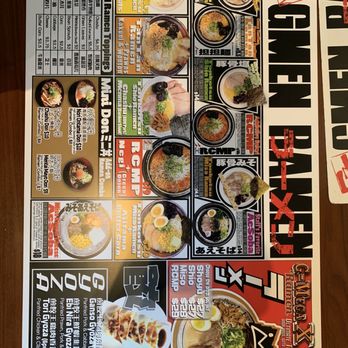 G-men Ramen - Menu - Ramen Near Me - Richmond, British Columbia G-men Ramen - Menu - Ramen Near Me - Richmond, British Columbia