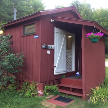 Stony Brook Recreation - Bathroom hut - Campgrounds Near Me - Hanover, Maine