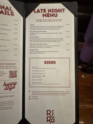 Menu photo 3 Rí Rá Charlotte, NC Menu photo 3 Rí Rá Charlotte, NC
