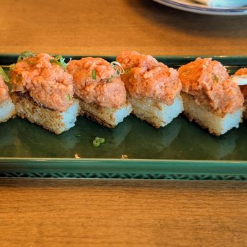 The Blue Sushi - Crispy Tuna roll - Sushi Bars Near Me - Columbus, Ohio The Blue Sushi - Crispy Tuna roll - Sushi Bars Near Me - Columbus, Ohio
