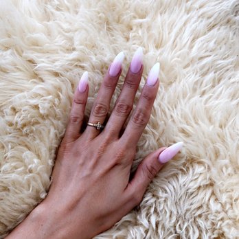 Envy Nails & Spa - Ombré pink stiletto nails - Nail Salons Near Me - Kansas City, Missouri Envy Nails & Spa - Ombré pink stiletto nails - Nail Salons Near Me - Kansas City, Missouri