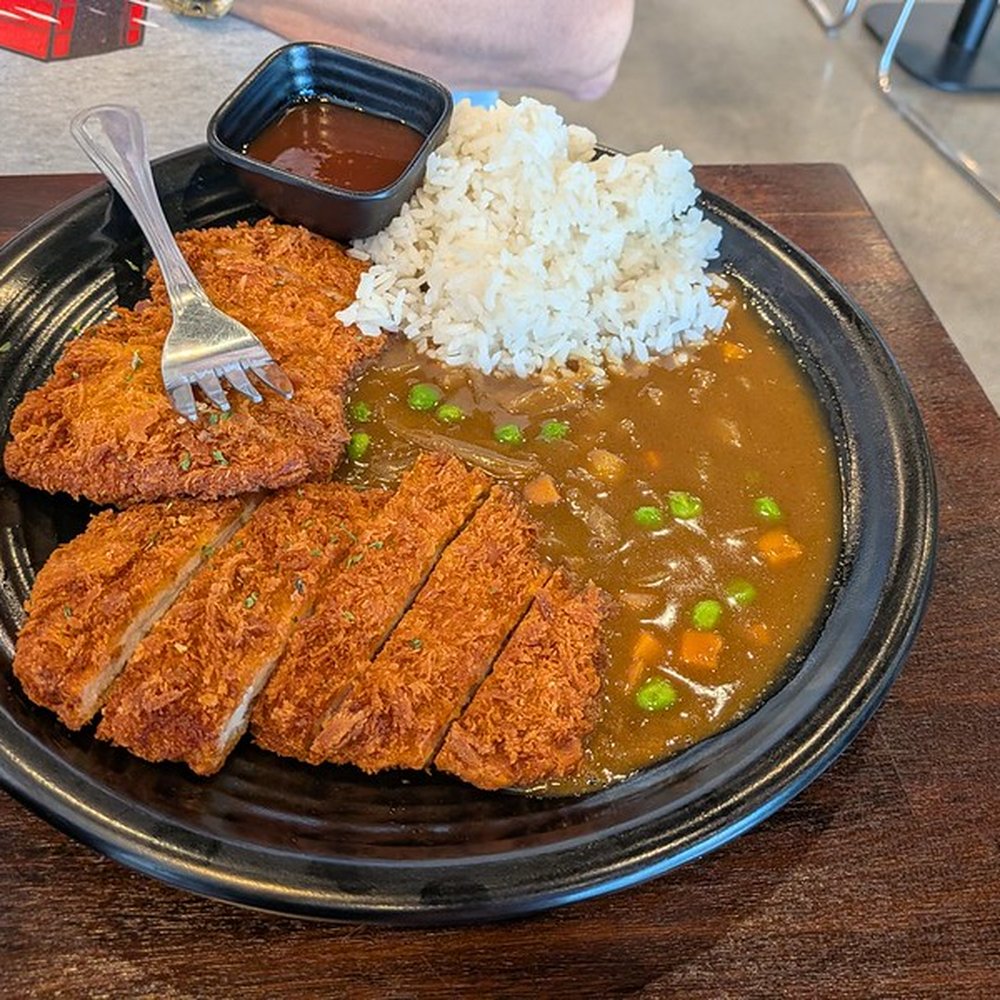 The Old School - Tonkatsu Curry Plate - Korean Near Me - Tustin, California The Old School - Tonkatsu Curry Plate - Korean Near Me - Tustin, California