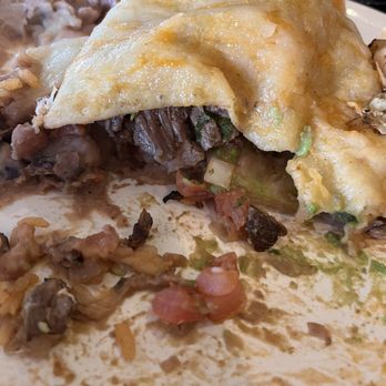 Las Fuentes - Wet Burrito de Carne Asada - Mexican Near Me - Reseda, California