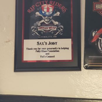 Sax's Joint - Just one of the many things to see on the walls - Breakfast & Brunch Near Me - Petaluma, California