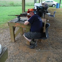 Viola Valley Shooting Range - Me shooting .22
