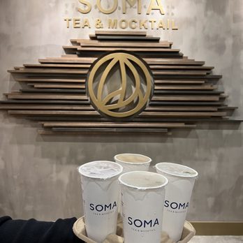 SOMA Tea & Mocktail - Lots of drink options, I would recommend the high mountain teas. Esp the hibiscus one which is really unique! - Bubble Tea Near Me - Irvine, California SOMA Tea & Mocktail - Lots of drink options, I would recommend the high mountain teas. Esp the hibiscus one which is really unique! - Bubble Tea Near Me - Irvine, California