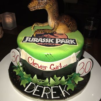 Cake Works - Such an amazing cake!! I can't get over how life like the raptor looked!!! - Bakeries Near Me - Honolulu, Hawaii