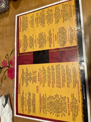 Menu photo 6 Don Rubens Restaurant Mariposa, CA