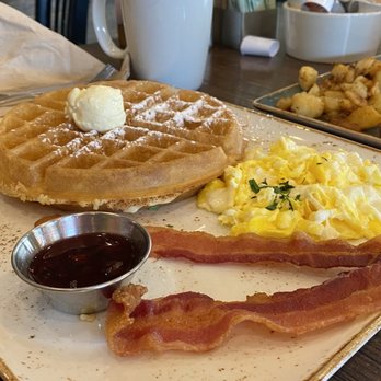 First Watch - Waffle! Theyre just on point! The fried potatos are amazing! - Cafes Near Me - Phoenix, Arizona