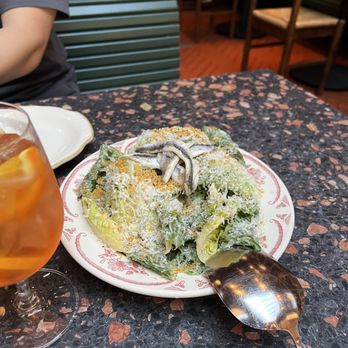 Bacetti Trattoria - caesar salad with anchovies - Italian Near Me - Los Angeles, California Bacetti Trattoria - caesar salad with anchovies - Italian Near Me - Los Angeles, California