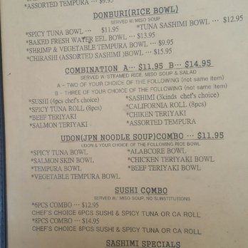 Hanami Sushi - Lunch specials menu - Sushi Bars Near Me - Calabasas, California Hanami Sushi - Lunch specials menu - Sushi Bars Near Me - Calabasas, California