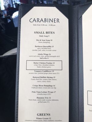 Menu photo 4 Carabiner Lounge Big Sky, MT Menu photo 4 Carabiner Lounge Big Sky, MT