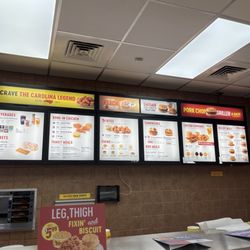 Bojangles - Menu (not healthy)