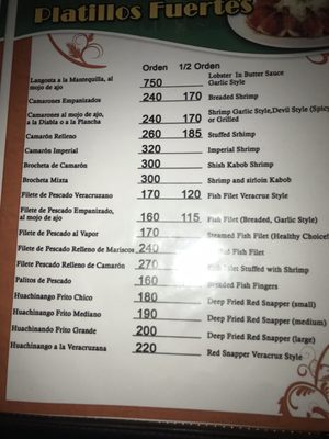 Menu photo 3 La Costa La Paz, BCS