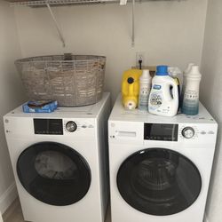 Dryer and washer setup!