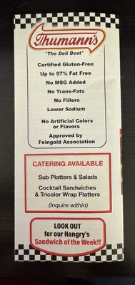 Menu photo 2 Hangry's Sandwich Shop Totowa, NJ Menu photo 2 Hangry's Sandwich Shop Totowa, NJ