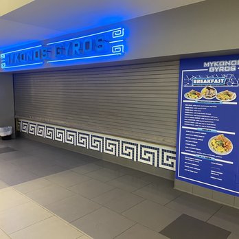 Mykonos Gyros - A closed location at 11.30am on a Friday morning - Greek Near Me - Columbus, Ohio Mykonos Gyros - A closed location at 11.30am on a Friday morning - Greek Near Me - Columbus, Ohio