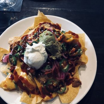 Local Goat - BBQ Chicken Nachos - New American Near Me - Pigeon Forge, Tennessee
