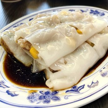 Kingdom Dim Sum - Rice Noodle Roll With Beef (3) - Dim Sum Near Me - Los Angeles, California Kingdom Dim Sum - Rice Noodle Roll With Beef (3) - Dim Sum Near Me - Los Angeles, California