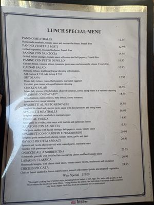Menu photo 1 Luna Rossa Henderson, NV Menu photo 1 Luna Rossa Henderson, NV