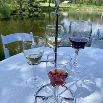 Mount Nittany Vineyard & Winery - Large Wine Flight. - Wineries Near Me - Centre Hall, Pennsylvania