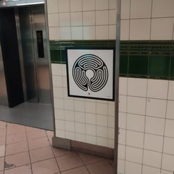 Lambeth North Tube Station - Labyrinth