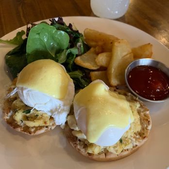 Terra - Crab Cake Benedict - Modern European Near Me - Brooklyn, New York