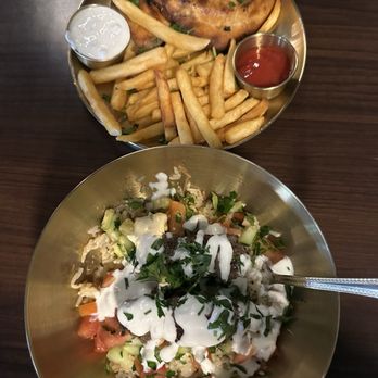 Cafe Dubai - Lion's Bowl and  Arrayas meal - Middle Eastern Near Me - San Antonio, Texas