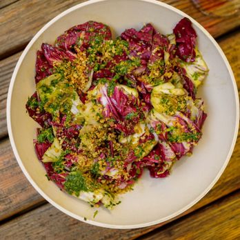 Hunker Down - Radicchio Salad - Food Trucks Near Me - Portland, Oregon Hunker Down - Radicchio Salad - Food Trucks Near Me - Portland, Oregon