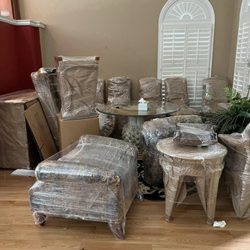 Positive Moves Relocation and Transfer - Wrapped, taped, safe and ready to roll into your new home!