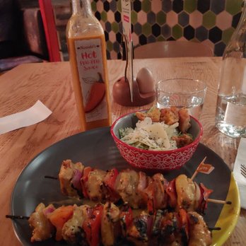 Nando's Peri-Peri - Working on my thighs... Chicken thighs! - South African Near Me - Woodbridge, Virginia