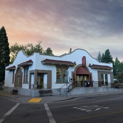 Colfax Public Library - Front of the library - old Colfax Post Office