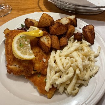 Cafe Old Vienna - Parmesan Chicken Schnitzel - German Near Me - Myrtle Beach, South Carolina